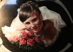 Цветной портрет невесте 3