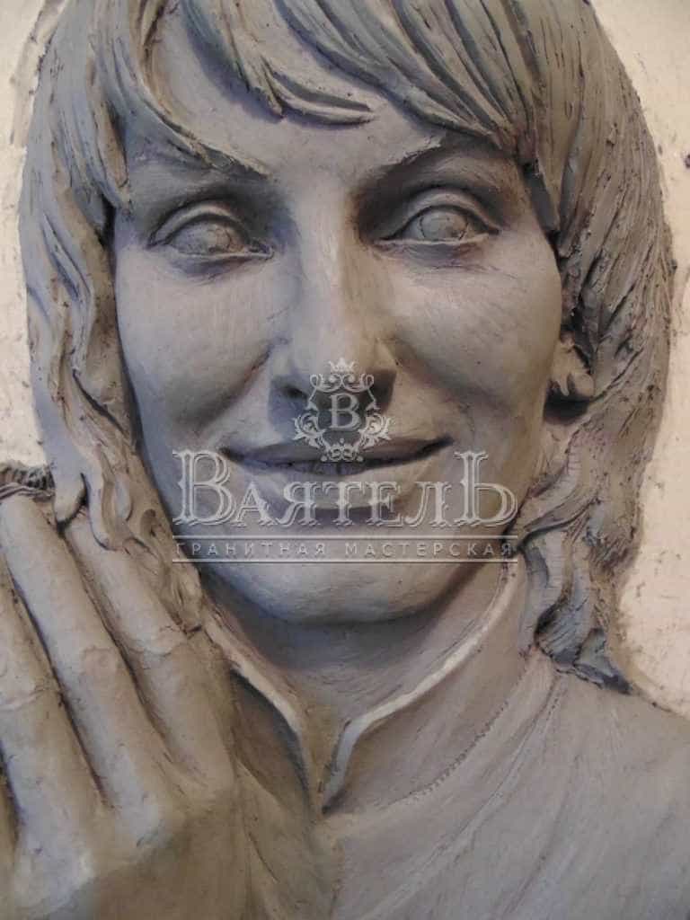 Памятник с мраморным рельефом 12 Памятник с мраморным рельефом 9