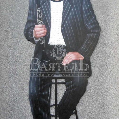 Цветные портреты на памятниках 3