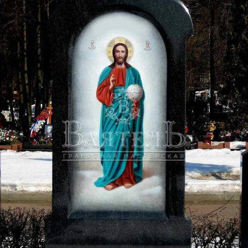 Цветные портреты на памятниках 11