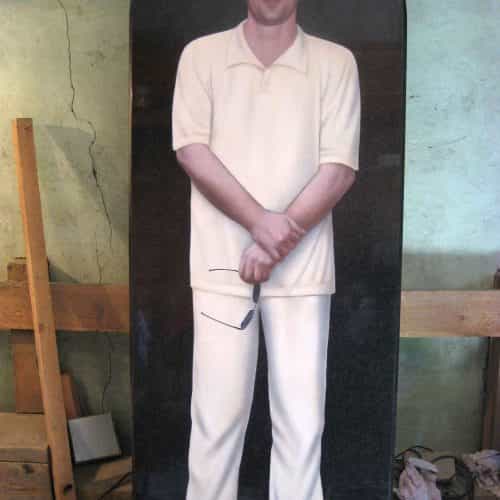 Цветные портреты на памятниках 14