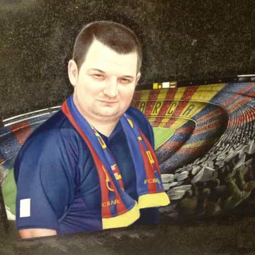 Цветные портреты на памятниках 6