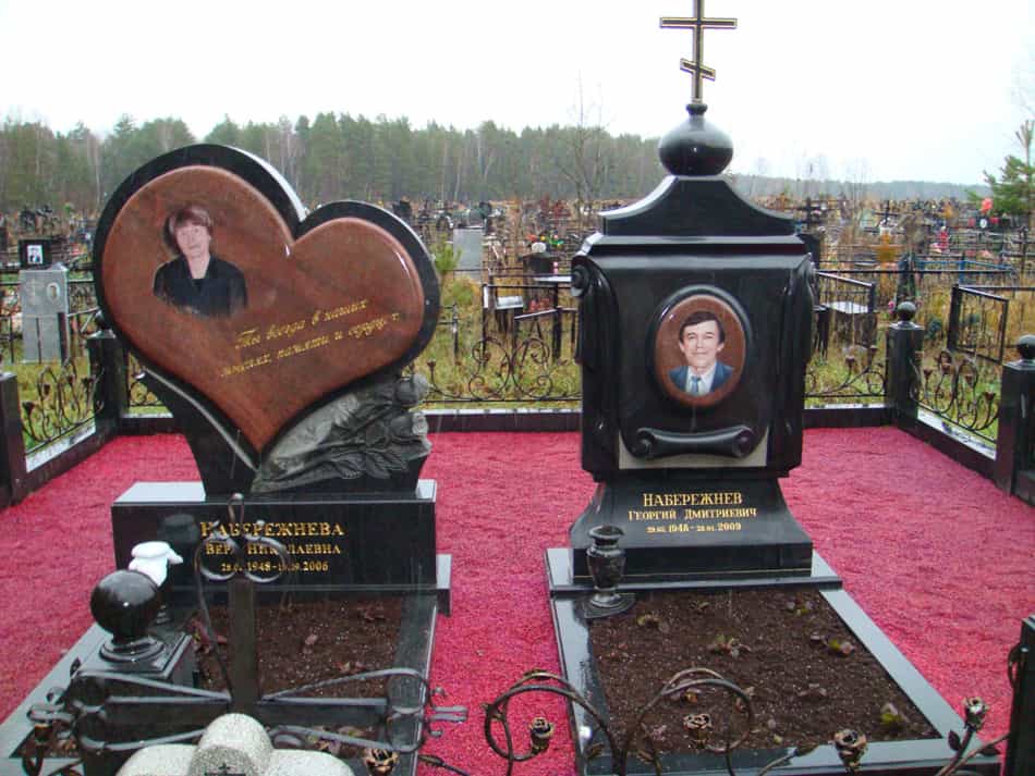 Памятники из Российского гранита - Сюскюянсаари