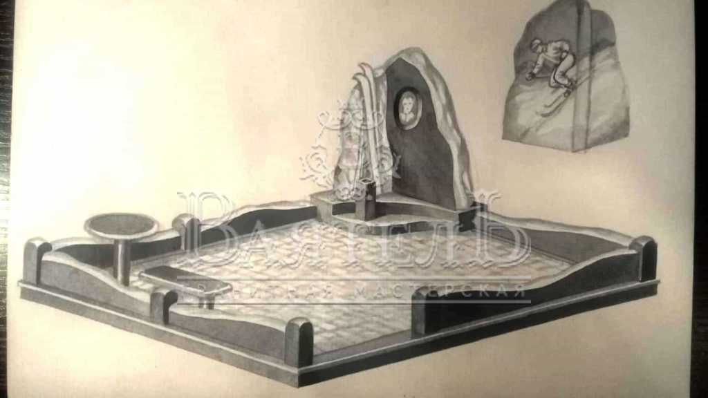 Памятник лыжнику на Сахалин 15