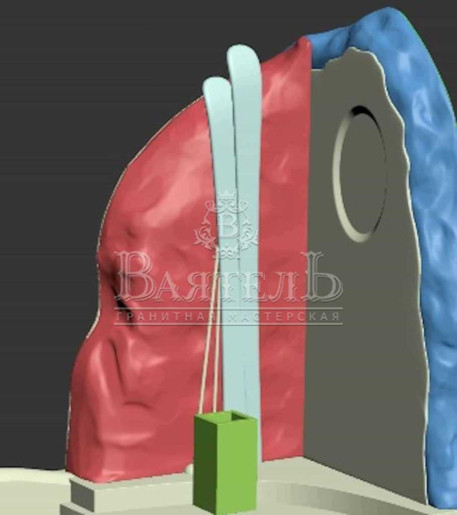 Памятник лыжнику на Сахалин 12