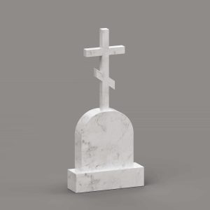 Крест из мрамора №МК-3