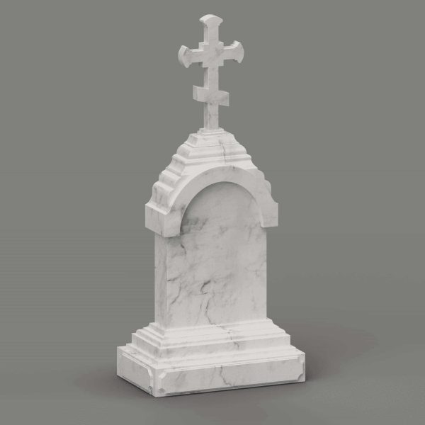 Крест из мрамора №МК-20