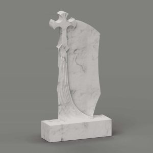Крест из мрамора №МК-21