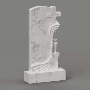 Крест из мрамора №МК-23