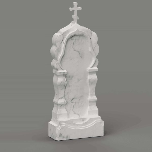 Крест из мрамора №МК-25
