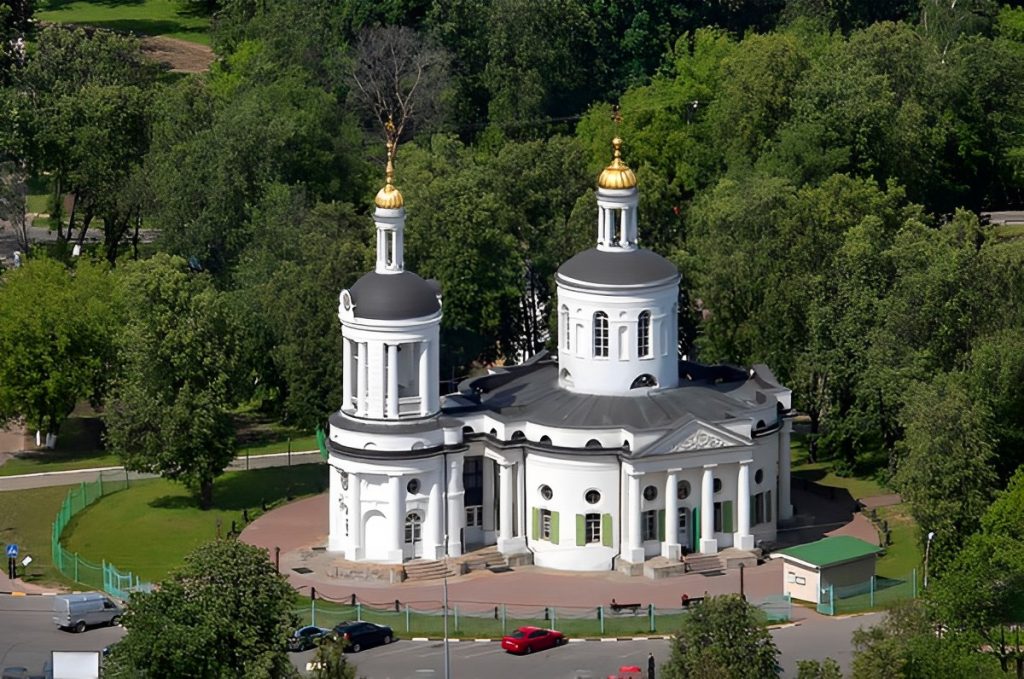 Кузьминское кладбище - церковь Влахернской иконы Божией Матери