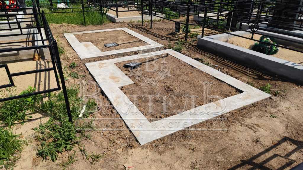 Надгробный комплекс на 2-х участках 9 Надгробный комплекс на 2-х участках 6