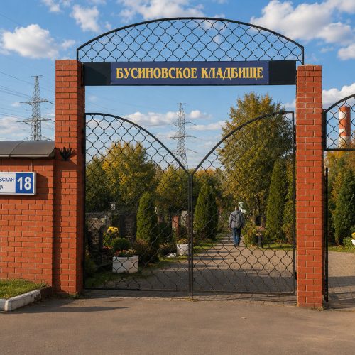 Бусиновское кладбище - изготовление памятников